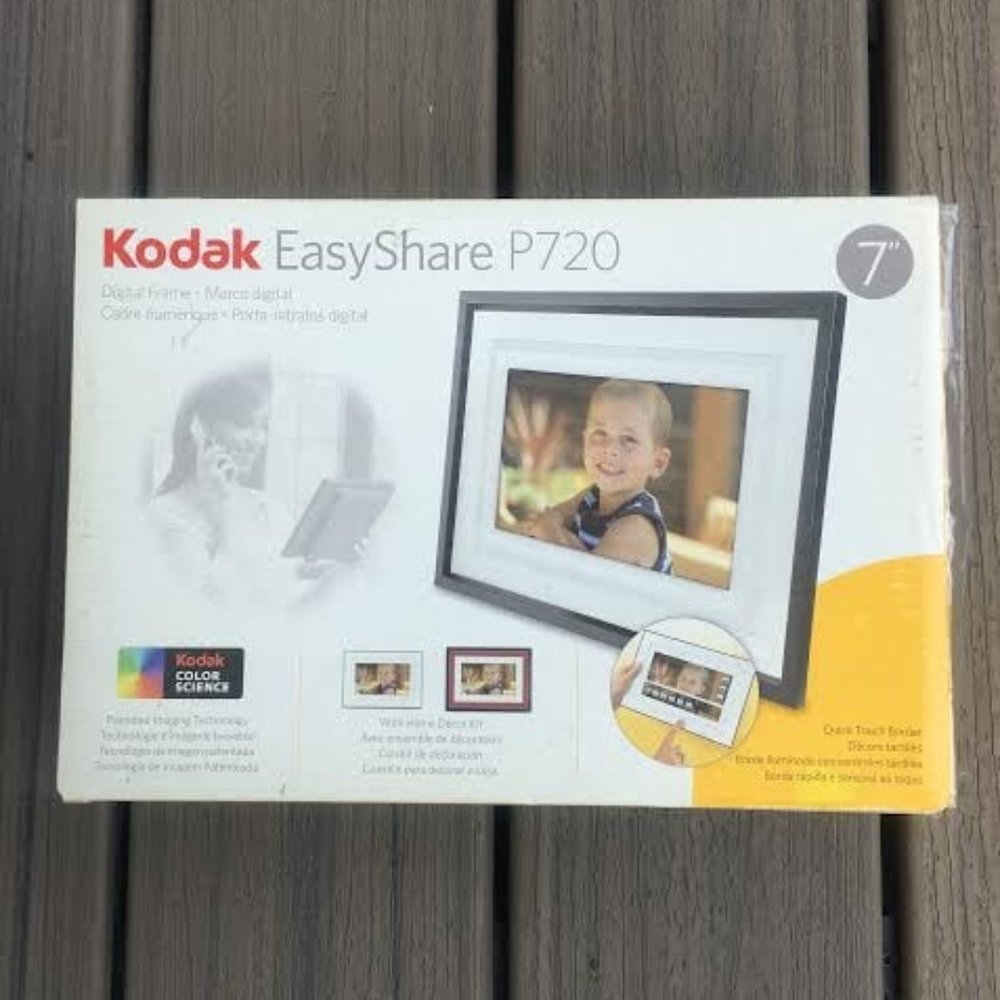 KODAK EASYSHARE P720 DIGITAL PHOTO FRAME